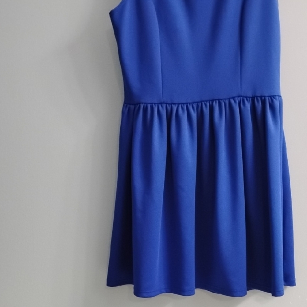 La Hearts Royal Blue ๐ ๐ Midi Dress Size Medium - Picture 4 of 6